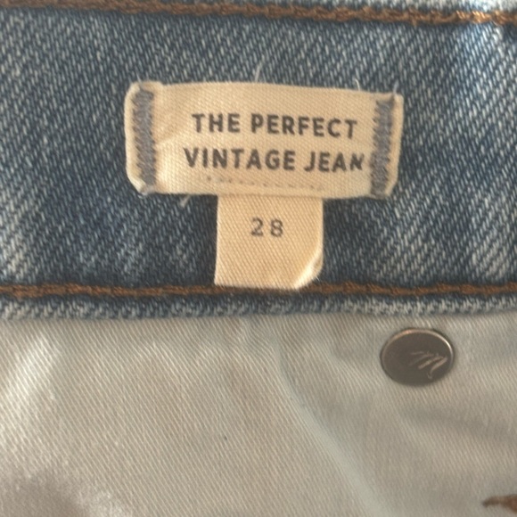 Madewell The Perfect Vintage Jeans (Coffey wash) - Picture 5 of 8